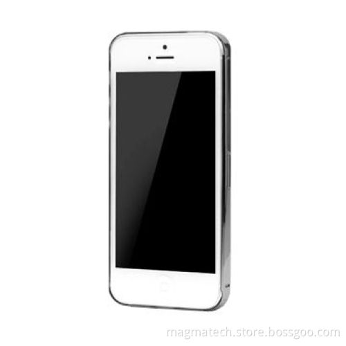 Stainless Steel Bumper for iPhone 5/5s, Attractive Design, Various Colors Available, Silver